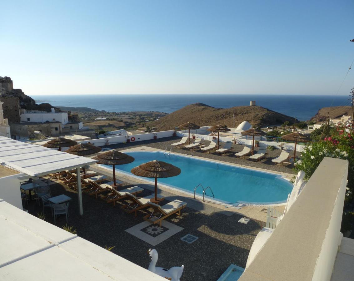 Thira'S Dolphin Aparthotel Akrotírion Buitenkant foto