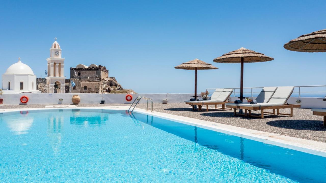 Thira'S Dolphin Aparthotel Akrotírion Buitenkant foto