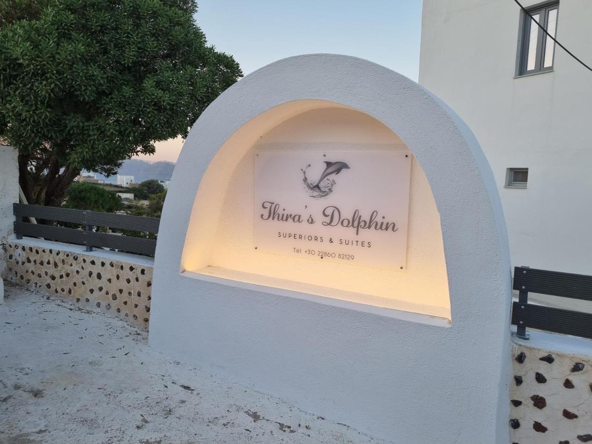 Thira'S Dolphin Aparthotel Akrotírion Buitenkant foto
