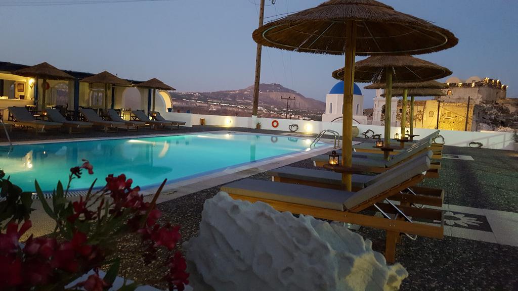 Thira'S Dolphin Aparthotel Akrotírion Buitenkant foto