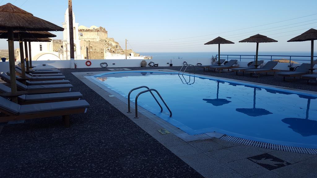 Thira'S Dolphin Aparthotel Akrotírion Buitenkant foto
