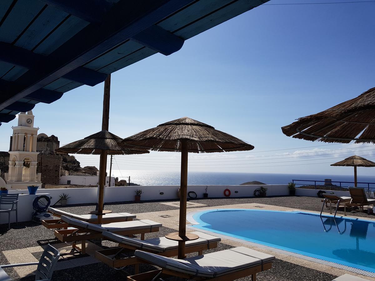 Thira'S Dolphin Aparthotel Akrotírion Buitenkant foto