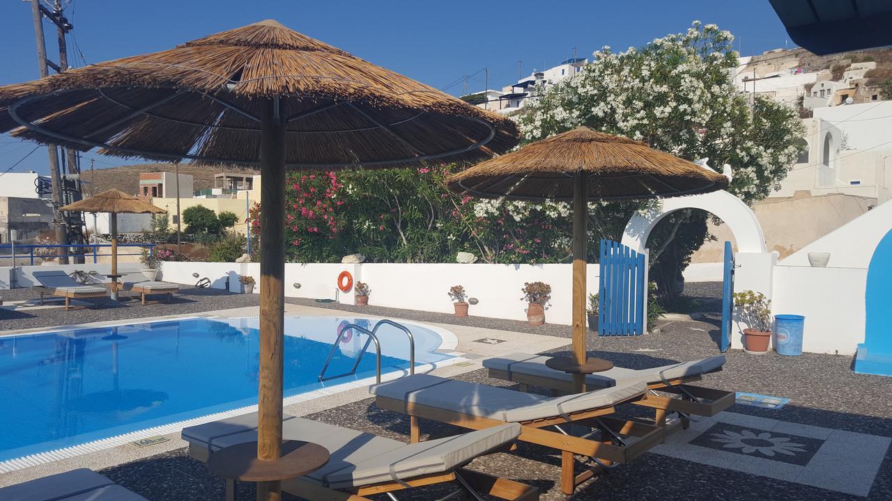 Thira'S Dolphin Aparthotel Akrotírion Buitenkant foto