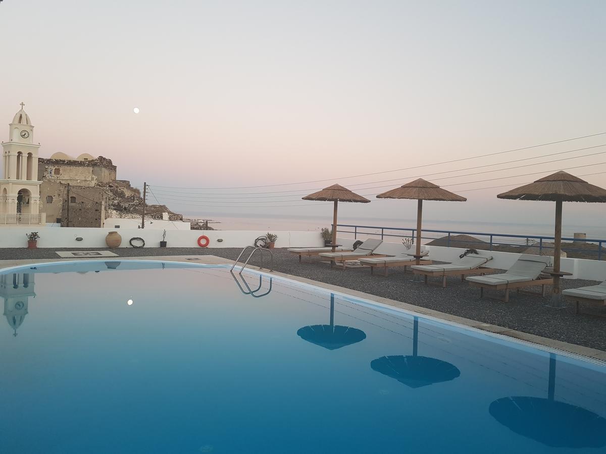 Thira'S Dolphin Aparthotel Akrotírion Buitenkant foto