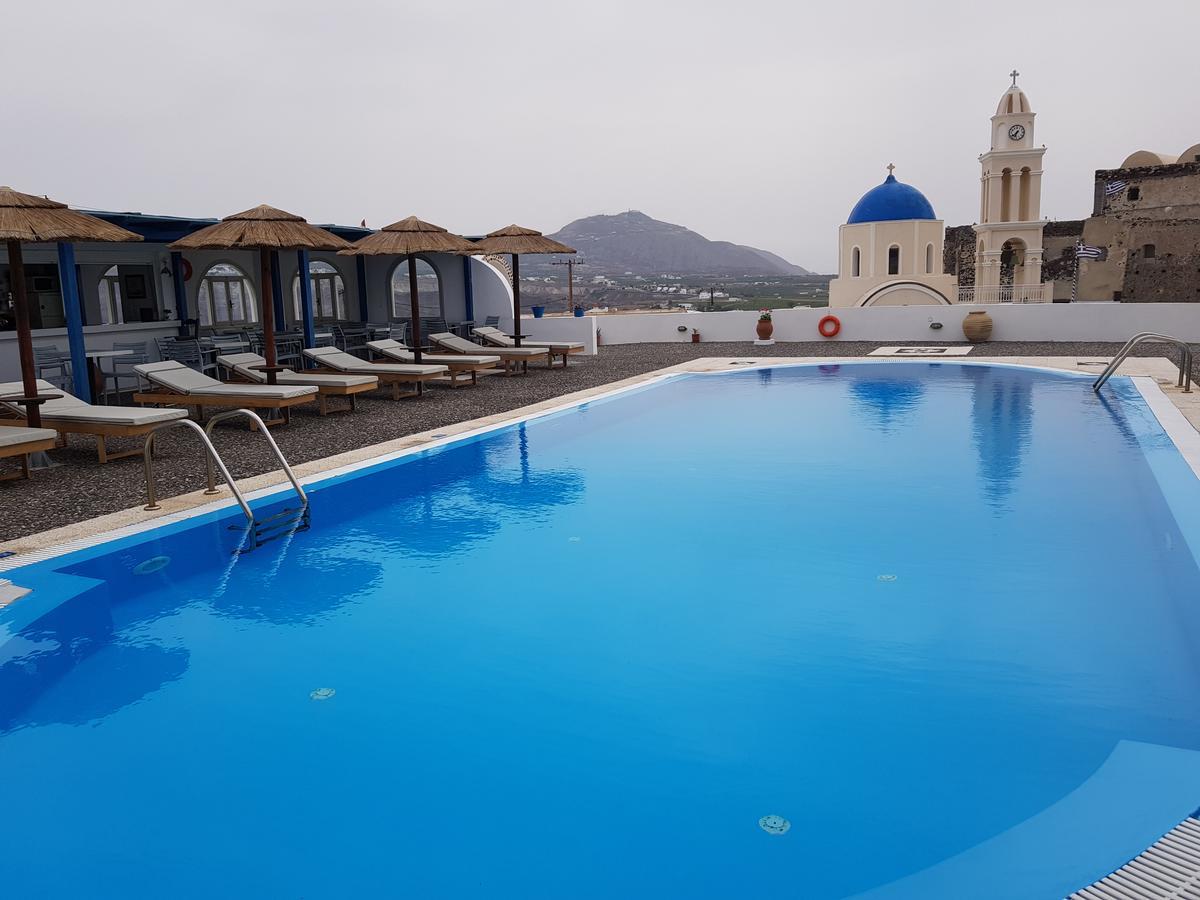 Thira'S Dolphin Aparthotel Akrotírion Buitenkant foto