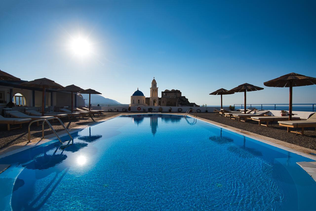 Thira'S Dolphin Aparthotel Akrotírion Buitenkant foto